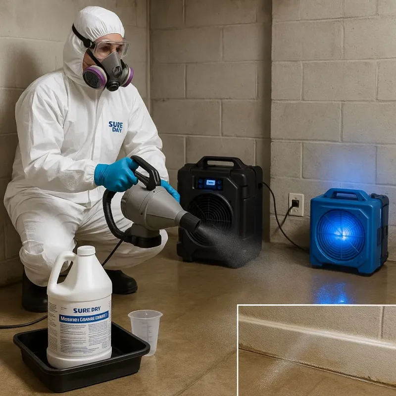 Sanitization and Odor Removal process in Zion, IL