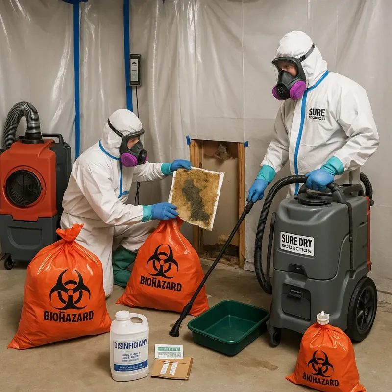 Contaminated Water Handling Protocols process in Zion, IL